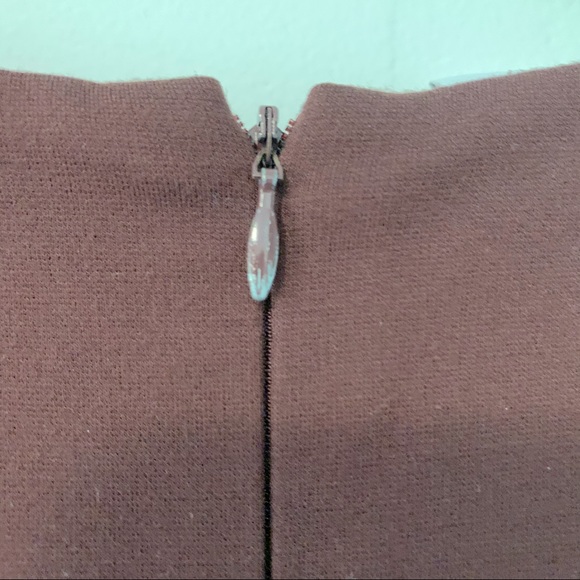 Akris Punto Brown and Black Fitted Sheath Dress - Picture 6 of 6